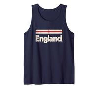 Retro England Flag English Blue Tank Top