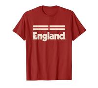 Retro England Flag English Red T-Shirt