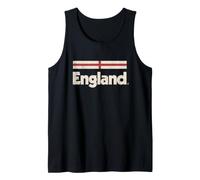 Retro England Flag English Tank Top