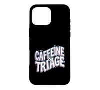 Retro ER Nurse Caffeine & Triage Medical Case for iPhone 16 Pro Max