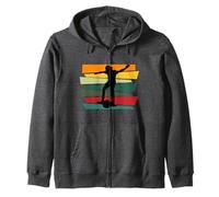 Retro Eskate Floating Onewheel Zip Hoodie
