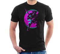 Retro Eva Face Neon Genesis Evangelion Men's T-Shirt