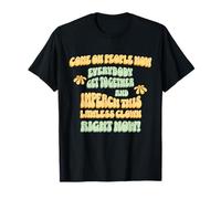 Retro Everybody Get Together Impeach Lawless Clown Now T-Shirt