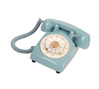 Retro F10 Answering Machine Phone for Parties and Gifts, Blue