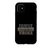 Retro Fairfax Virginia Case for iPhone 11