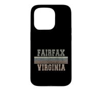 Retro Fairfax Virginia Case for iPhone 15 Pro