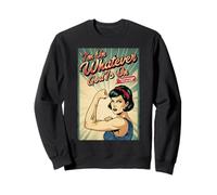 Retro Faith I'm On Whatever God Is On Inspirational Style Sweatshirt