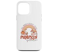 Retro Fall Pumpkin Please Rainbow Autumn Aesthetic Design Case for iPhone 13 Pro Max