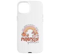 Retro Fall Pumpkin Please Rainbow Autumn Aesthetic Design Case for iPhone 15 Plus