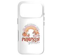Retro Fall Pumpkin Please Rainbow Autumn Aesthetic Design Case for iPhone 17 Pro