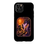 Retro Fantasy Warrior Dragon Battle RPG Adventure Case for iPhone 11 Pro
