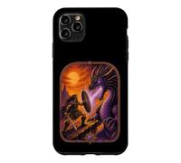 Retro Fantasy Warrior Dragon Battle RPG Adventure Case for iPhone 11 Pro Max
