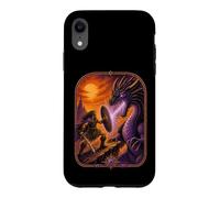 Retro Fantasy Warrior Dragon Battle RPG Adventure Case for iPhone XR
