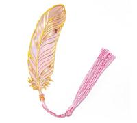 Retro Feather Metal Bookmark Book Accessories Marque Page Bookmark Separador Cute Stationery Marcapaginas Bookmarks