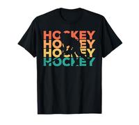 Retro Field Hockey - Hockey Player T-Shirt