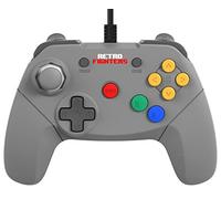 Retro Fighters Next Gen N64 Brawler64 Wired Gamepad - Grey - Nintendo 64