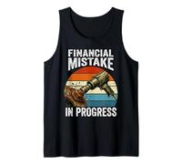 Retro Financial Mistake in Progress Impact Wrench Tank Top