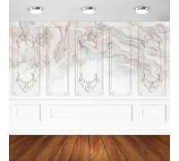 Retro Fine Art Floral Wall Photography Backdrop Pink Painted Flowers Interior Room Decoration Portrait Background For Pregnant 250x180CM