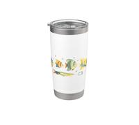 Retro Fish Mid-Century Modern 50s 60s Style Stainless Steel Insulated Tumbler