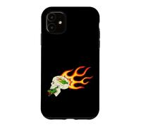 Retro Flame Dragon and Snake - Gothic Biker Graphic Case for iPhone 11