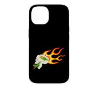 Retro Flame Dragon and Snake - Gothic Biker Graphic Case for iPhone 14