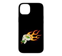 Retro Flame Dragon and Snake - Gothic Biker Graphic Case for iPhone 14 Plus