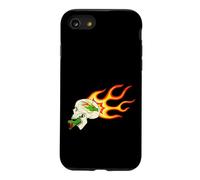 Retro Flame Dragon and Snake - Gothic Biker Graphic Case for iPhone SE (2020) / 7/8