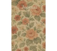 Retro Floral Journal: A Vintage 90s-Inspired Writing Notebook: 150 Pages of Lined Paper for Notes, Journaling, and Everyday Writing