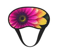 Retro Flower Print Sleep Mask for Side Sleepers Cup-Shaped Blackout Eye Mask Shades Cover for Men and Women