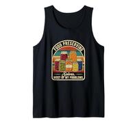 Retro Food Preserving Solves Most of My Problems Homesteader Tank Top