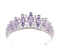 Retro Forest Wine Red Crystal Diadem Leaf Tiaras For Women | Royal Queen Bridal Crown Luxury Wedding Dress Hair Costume Accessories