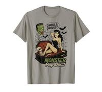 Retro Frankenstein Monster Lovers Monster Peepshow Halloween T-Shirt
