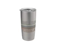Retro Franklin Farm Virginia Stainless Steel Insulated Tumbler