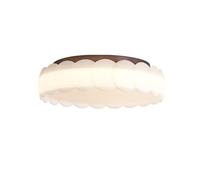 Retro French Petal Ceiling Lamp - Romantic Bedroom Lighting for Various Spaces ge-Style Decorative Fixture for Home Living Room Dining Room and More