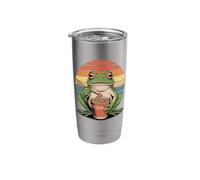 Retro Frog Instant Cup Noodles Frogs Stainless Steel Insulated Tumbler