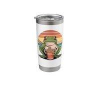 Retro Frog Instant Cup Noodles Frogs Stainless Steel Insulated Tumbler