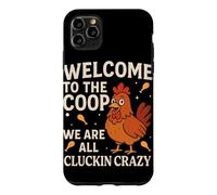 Retro Funny Chicken Coop Backyard Chicken Lover Moms Farmers Case for iPhone 11 Pro Max