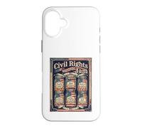 Retro Funny Civil Rights are My Jam Sarcastic Independence Case for iPhone 16 Plus