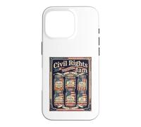 Retro Funny Civil Rights are My Jam Sarcastic Independence Case for iPhone 16 Pro