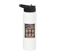 Retro Funny Civil Rights are My Jam Sarcastic Independence Stainless Steel Insulated Water Bottle