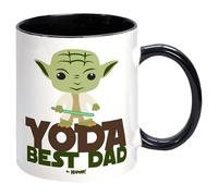 Retro Funny Dad Mug Gift - Yoda Best dad