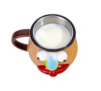 Retro Funny Mug - Cute Novelty Mugs | Hot Chocolate Mugs with Milk Cups Style, Drinking Mug for Cafe Serving, Drinking Cup, Decorative Cup for Home Office, Travel Camping