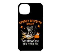 Retro Funny Spooky Biscuits Club Cat Lovers Pastry Halloween Case for iPhone 13