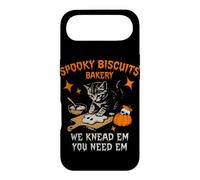 Retro Funny Spooky Biscuits Club Cat Lovers Pastry Halloween Case for iPhone Air
