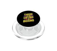 Retro Funny There Is No Crying In Boxing Funny Boxing Gloves PopSockets PopGrip for MagSafe