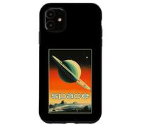 Retro Future American Space Program Inspired SciFi Graphic Case for iPhone 11