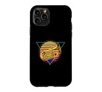 Retro Futuristic Tuba Player Synthwave Vaporwave City Pop Case for iPhone 11 Pro