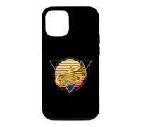 Retro Futuristic Tuba Player Synthwave Vaporwave City Pop Case for iPhone 12/12 Pro