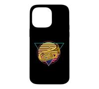 Retro Futuristic Tuba Player Synthwave Vaporwave City Pop Case for iPhone 14 Pro Max