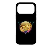 Retro Futuristic Tuba Player Synthwave Vaporwave City Pop Case for iPhone 17 Pro Max